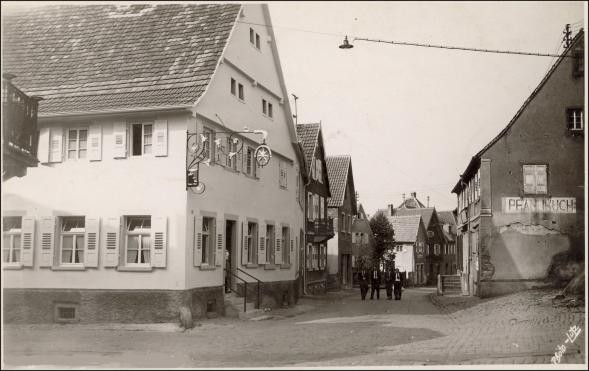 Historische Aufnahme Gasthaus Sternen