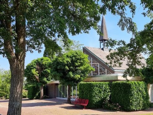 Friedhof Völkersbach Aussegnungshalle außen