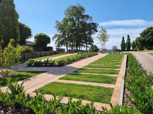 Friedhof Völkersbach Grabfelder unbelegt