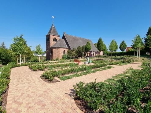 Friedhof Waldprechtsweier Urnengrabfelder klein