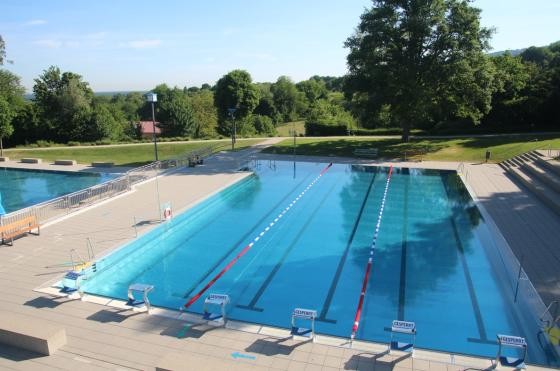 Schwimmerbecken des Freibad Malsch