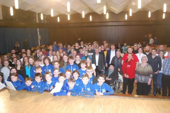 Gruppenbild Ehrungsabend 2024 Gemeinde Malsch
