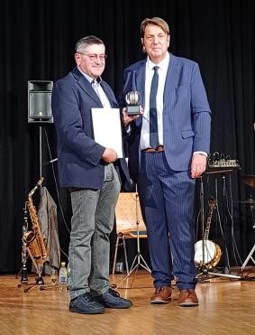 Preisübergabe Ehrenamtspreis an Albert Ochs