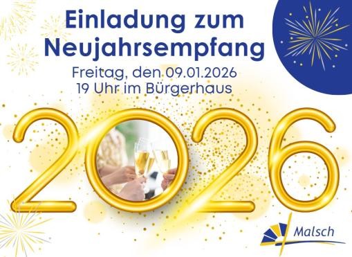 Einladung zum Neujahrsempfang