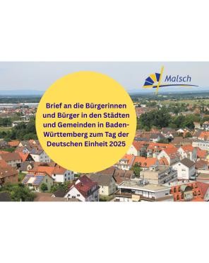 Blick über Malsch