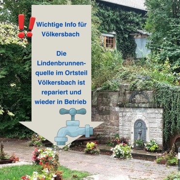Lindenbrunnen in Völkersbach