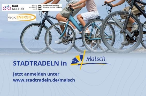 Bild mit Radfahrern