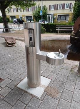Trinkwasserbrunnen am Mühlenplatz