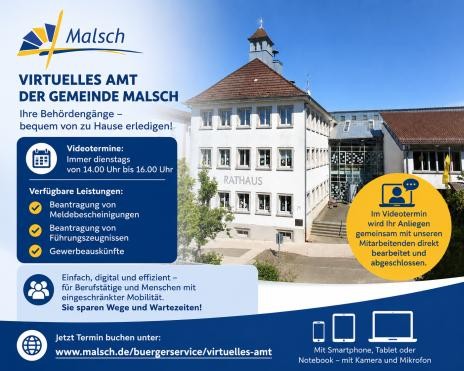 Werbeplakat Virtuelles Amt
