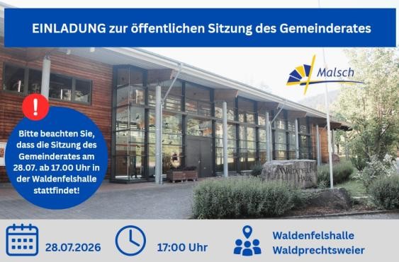Abbildung der Waldenfelshalle Waldprechtsweier