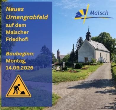 Kapelle auf dem Malscher Friedhof